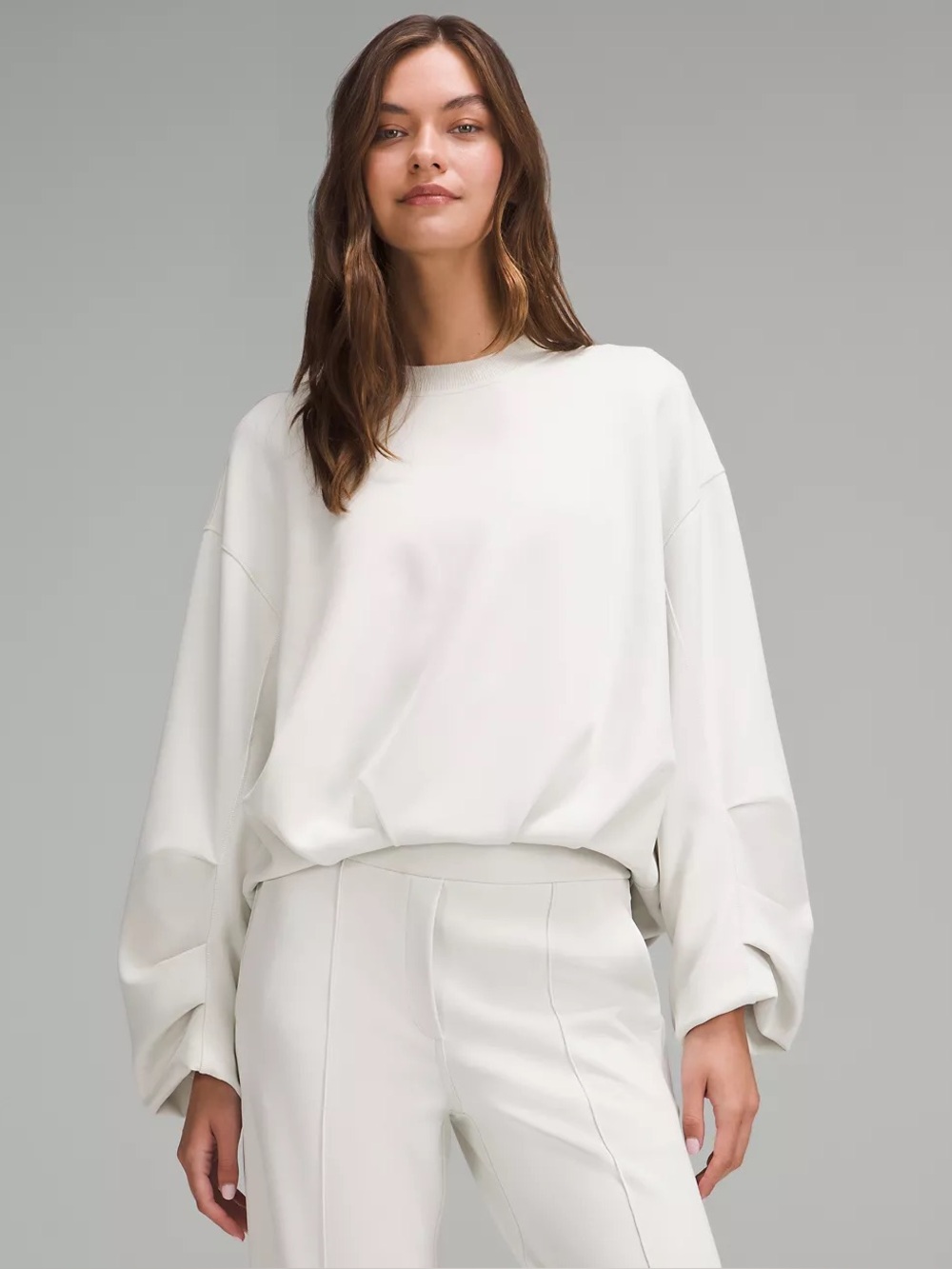 lululemon athletica Softstreme Voluminous Sleeve Crewneck Sweatshirt